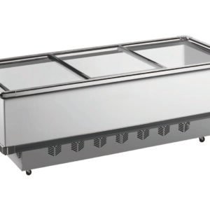 Widened Island Freezer